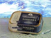 Sardines entires au naturel 135 grs