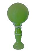Bilboquet en Bois Laqué et Vernis Vert Clair