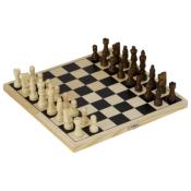 Jeu d´Echec en Bois Pliable