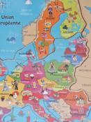 Carte Puzzle en Bois Union Européenne 