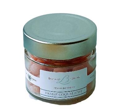 Petits Bonbons Fraise Coquelicot 100 Grs