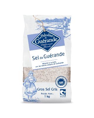 Sel de Guérande Gros Sel Gris 1 Kg