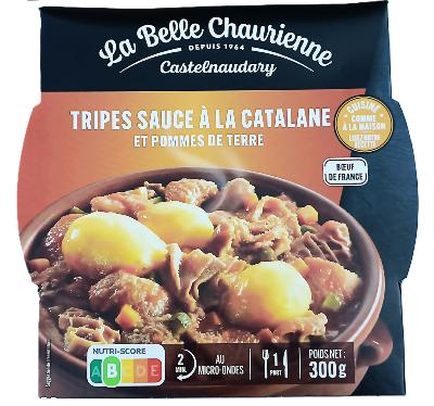 Assiette 300 Grs Tripes Sauce Catalane & Pommes De Terre