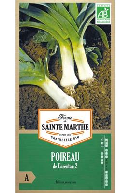 Poireau de carentan Bio sachet de 500 graines