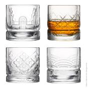 Gobelets  Whisky en Verre Motifs Assortis