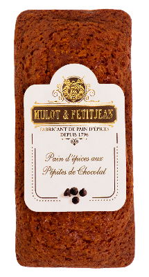 Pain d'Epices Pur Miel Pépites de Chocolat 230 Grs