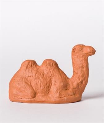 Santon chameau couché argile à décorer