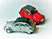 Citroen 2CV Modle 1979 en Mtal