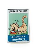 Etui Carton Jeu De Cartes 7 Familles Animaux Familiers