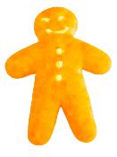 Bonhomme Pain d'Epices Glacé