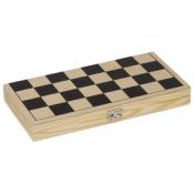 Jeu d´Echec en Bois Pliable