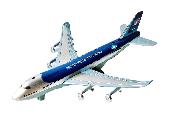 Metal Airliner with Sound and Light