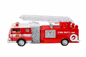 Camion De Pompiers Miniature Avec Echelle Articulée