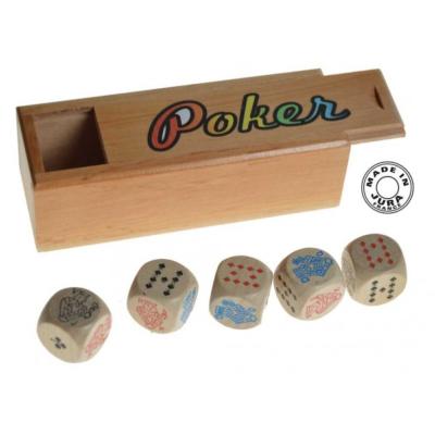 Plumier 5 Dés pour Jeu de Poker