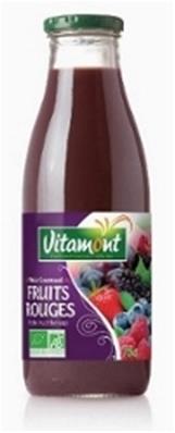 Bouteille jus de fruits rouges 75 cl