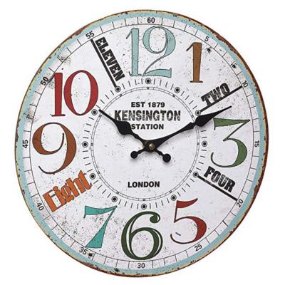 Horloge Murale Cadran Vintage Kensington Station