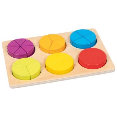 Jeu Educatif En Bois Les Fractions