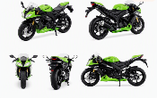 Moto Miniature Kawasaki NINJA ZX-10R