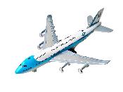 Avion de Ligne Mtal Sonore et Lumineux