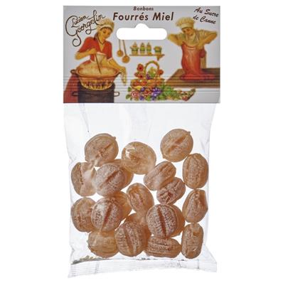 Bonbons fourrés au miel sachet 150 grs