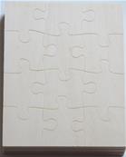 Lot 10 puzzles 12 pices en bois  peindre