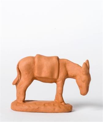 Santon âne debout argile à décorer