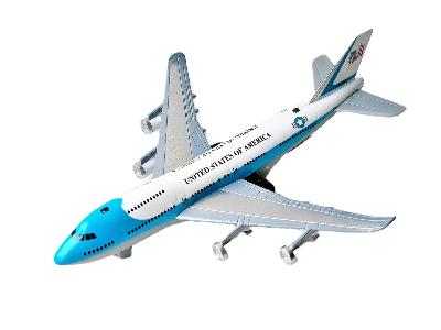 Avion de Ligne Métal Sonore et Lumineux