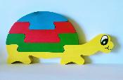 Puzzle en Bois la Tortue