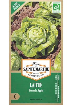 Laitue pommée appia Bio sachet de 500 graines