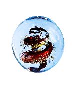 Presse-Papier Rumba Spirale Rouge Et Dor�