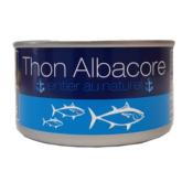 Thon Albacore Entier au Naturel 140 Grs