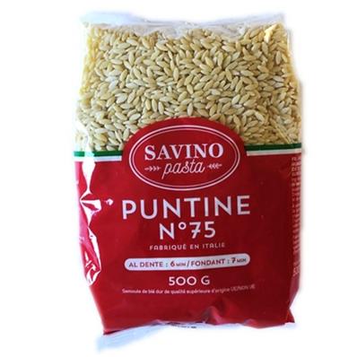 Pâtes N°75 Paquet 500 Grs Savino Pasta