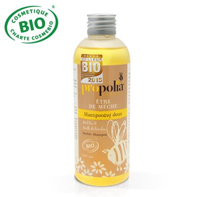 Shampooing doux bio au miel sans sls 200 ml