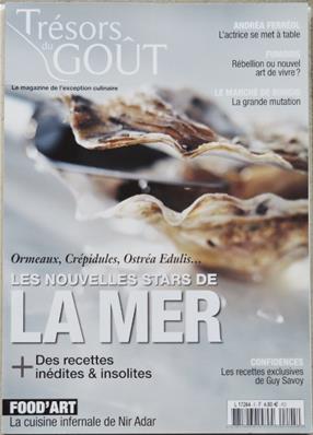 Trésors du gout la mer