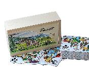 Boîte De Tarot En Bois Avec Jeu De Cartes