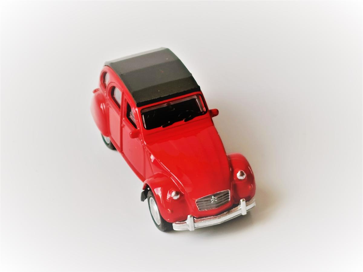 Petite Voiture Métal 2CV Citroën - Voiture Miniature