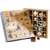 Coffret Carton Carré Calendrier De l'Avent Rencontres Insolites