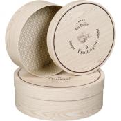 Coffret Rond Carton "La Boite  Fromages"