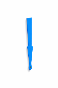Eventail Pliable A La Main Coloris Bleu Azur Vif