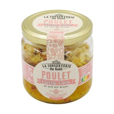 Poulet curry coco bocal 300g 