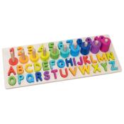 Puzzle Alphanumérique En Bois
