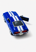 Voiture Miniature Shelby GT-500 1967 Bleue
