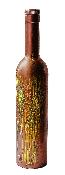 Bouteille Dcore Cuivre Jaune Explosif