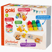 Coffret Cadeau 5 Jouets En Bois Goki