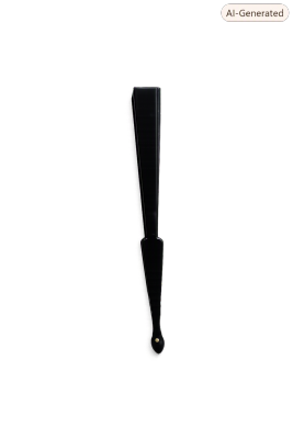 Eventail Pliable A La Main Coloris Noir