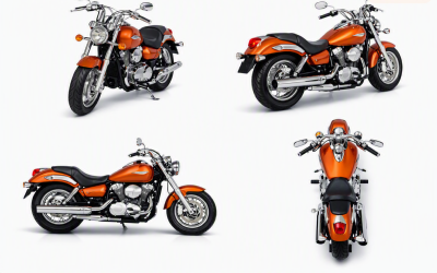 Moto Miniature Kawasaki Vulcan 1500 Mean Streak