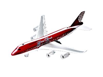 Avion de Ligne Métal Sonore et Lumineux
