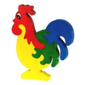 Puzzle en Bois le Coq de Stphane Gateau