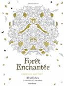 La forêt enchantée 20 affiches à colorier et à encadrer