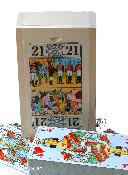 Boîte De Tarot En Bois Avec Jeu De Cartes